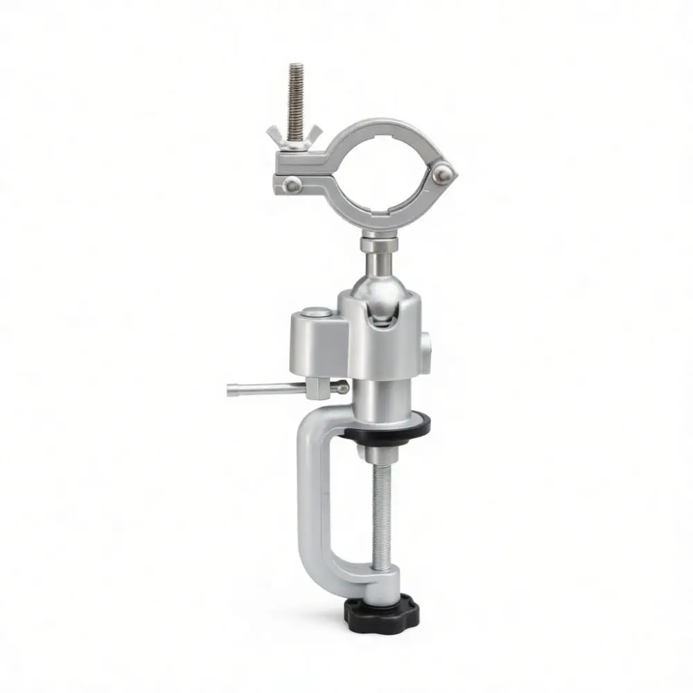 Multi Purpose 360 Degree Rotating Vise Stand For Electric Drill Grinder Alloy Desktop Clamp Holder For DIY Project