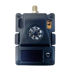 FPV ELRS Micro TX Module 900MHz 1W Black Version Backpack with Built-in Cooling Fan Heat Sink for ELRS OpenTX Transmitter