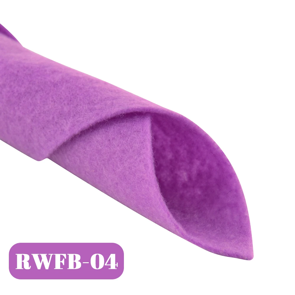 Superweicher Filzstoff 1,4mm Dick 30*30cm/20cm*90cm Vliesstoff für DIY Näharbeiten, Puppenzubehör Material Patchwork – Detail 9