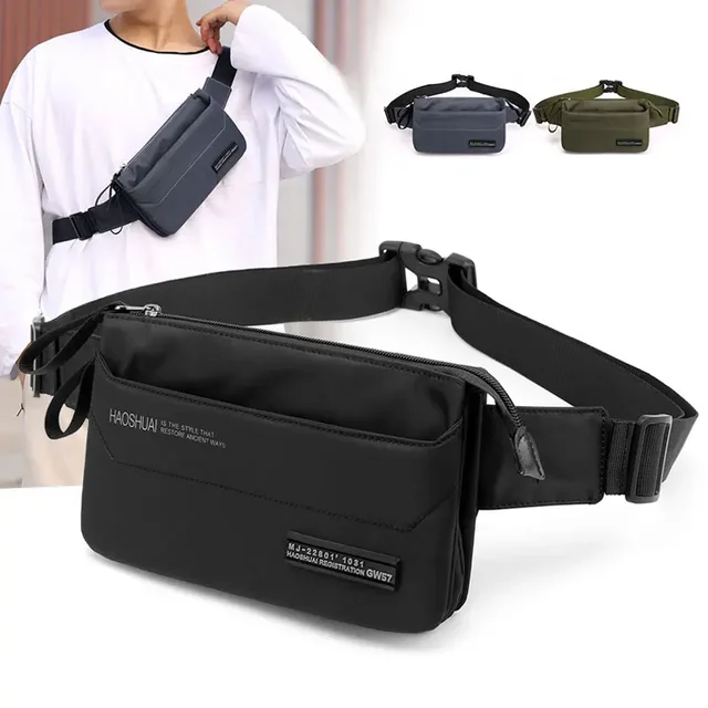 YoReAi Gorąca wyprzedaż Mężczyźni Fanny Pack Kobiety Nowa moda sportowa Wodoodporne torby na klatkę piersiową Unisex Torba na talię Wielofunkcyjne przechowywanie 4 torby