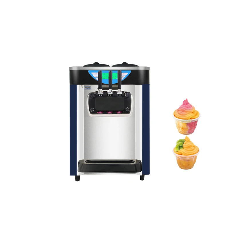 Coffee Shop Ice Cream Machine, Professional Commercial Frozen Yogurt Machine