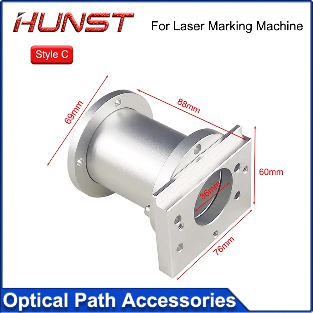 يتم استخدام وحدة المسار الضوئي بالليزر HUNST للأجزاء الميكانيكية للمسار الضوئي للألياف الضوئية ليزر ثاني أكسيد الكربون.