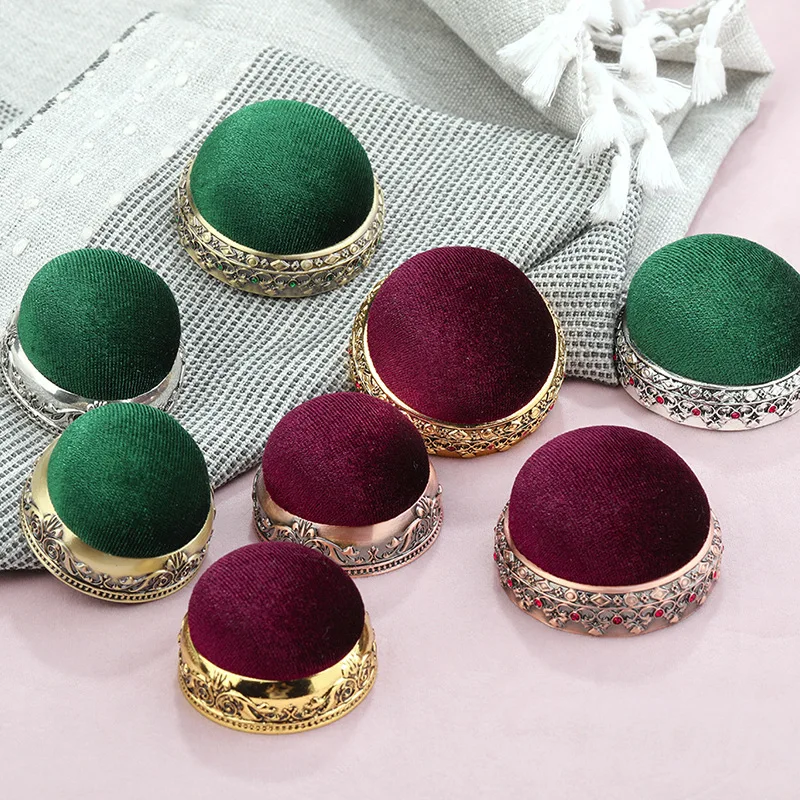 Vintage Style Sewing Needle Pin Cushion Cross Stitch Tool Pincushions Needlework Mat Base For Pin Needles Sewing Accessories