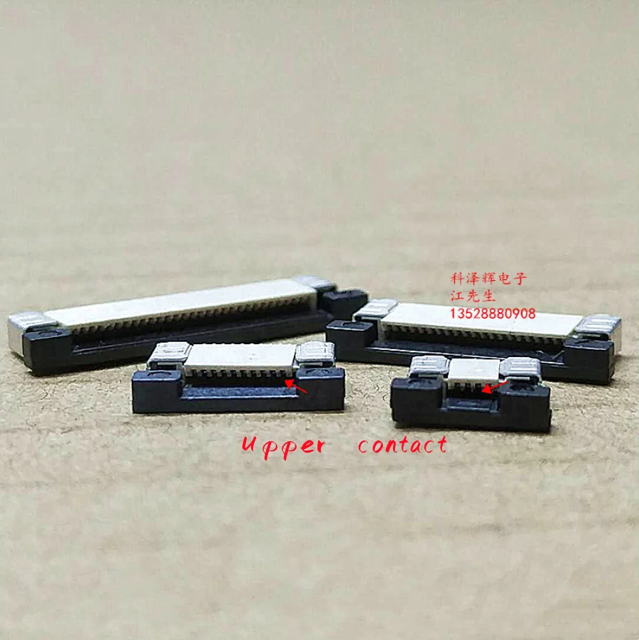 10pcs FPC Connector 0.5mm/1.0mm Pitch Drawer type Upper/ Bottom contact Type Socket FFC Flat Cable Socket 4P 5P 6P 8P 10P-60Pin