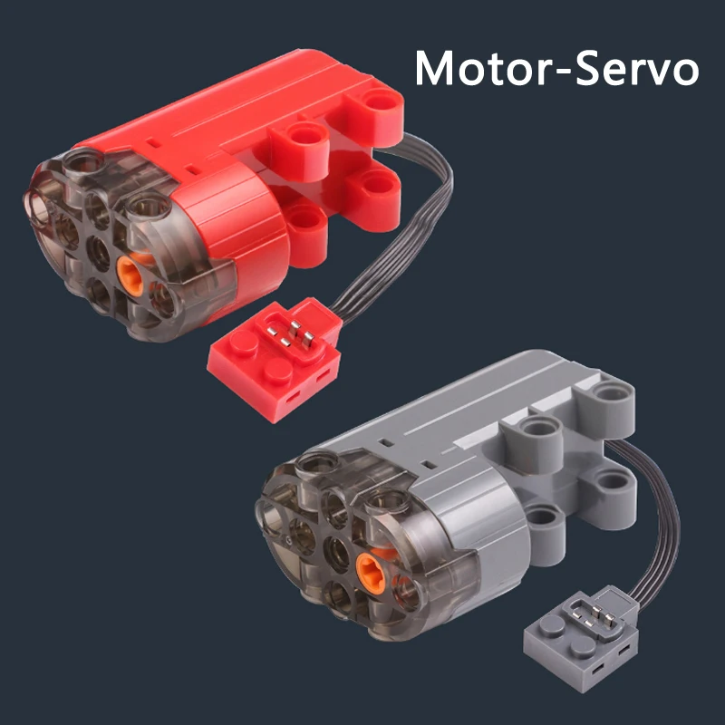 Moc Building Block Servo-motor Electrical Machinery ±90 Degrees Rotating  PF Model Accessory Compatible with Lego Parts 88004