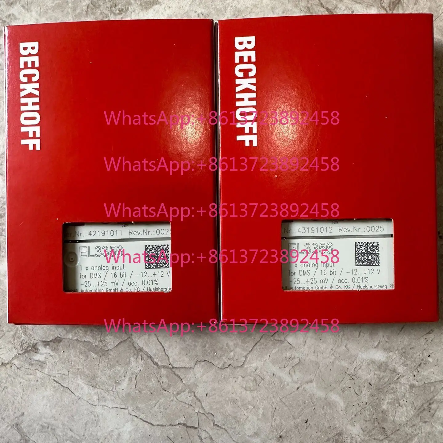 Beckhoff module EL3356 is brand new and original.
