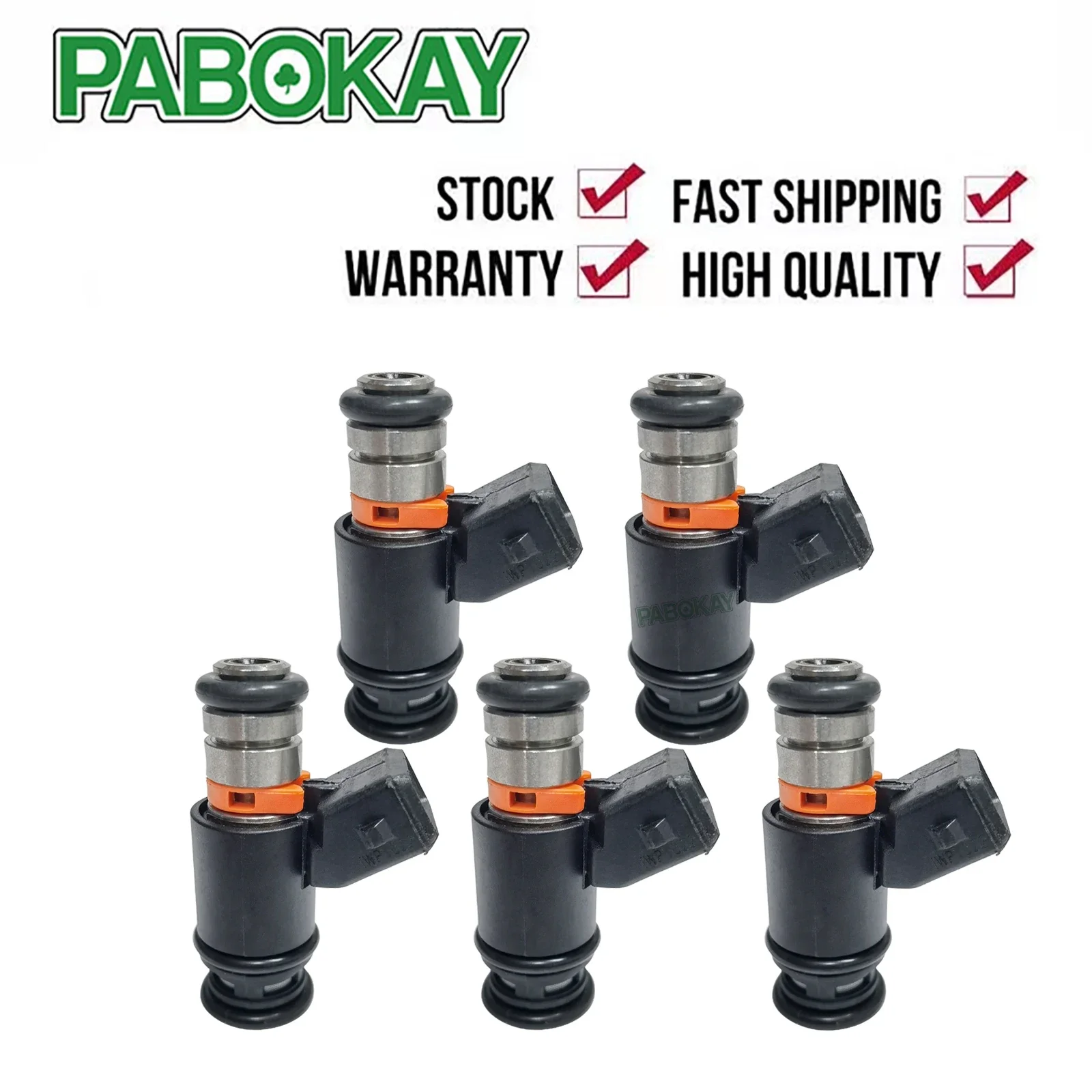 

5 шт. x топливные форсунки для Volkswagen Eurovan Golf Jetta 2,8 л 1997-03 IWP022 805000348303 021906031D 852-12186 16-1120 fj573