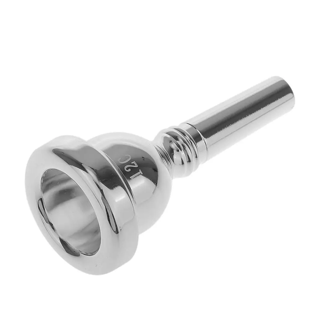 12C Hot Sale Silver Alto Trombone Mouthpiece Small Shank Accessories