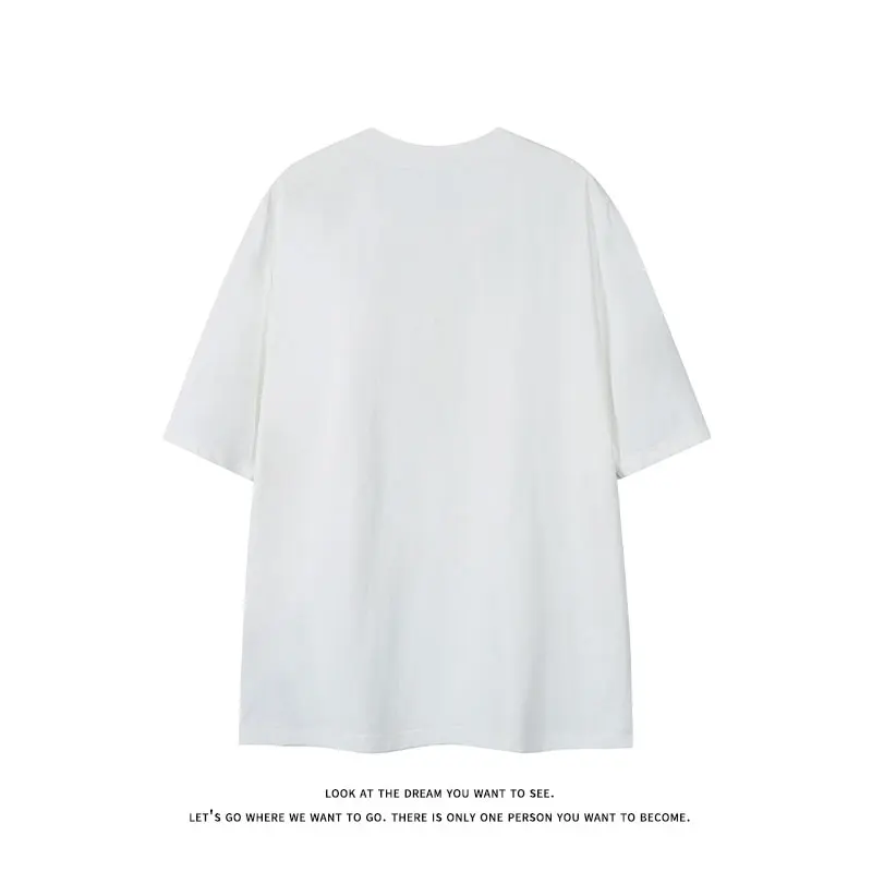 Mens Vintage American Style Round Neck Slim Fit Casual T Shirt Comfortable Top