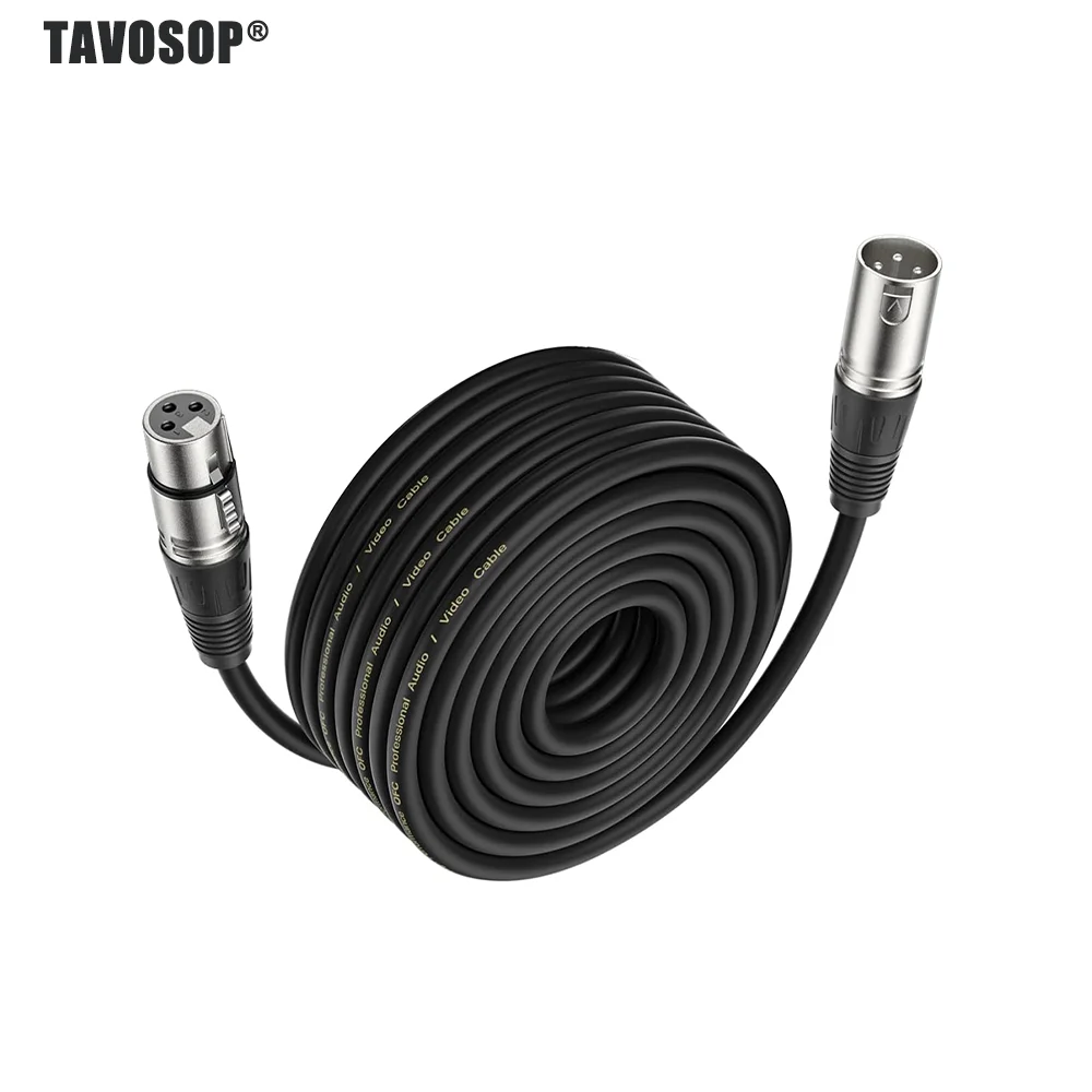 XLR Male To Female Audio Output Input Cable Suitable For Mic