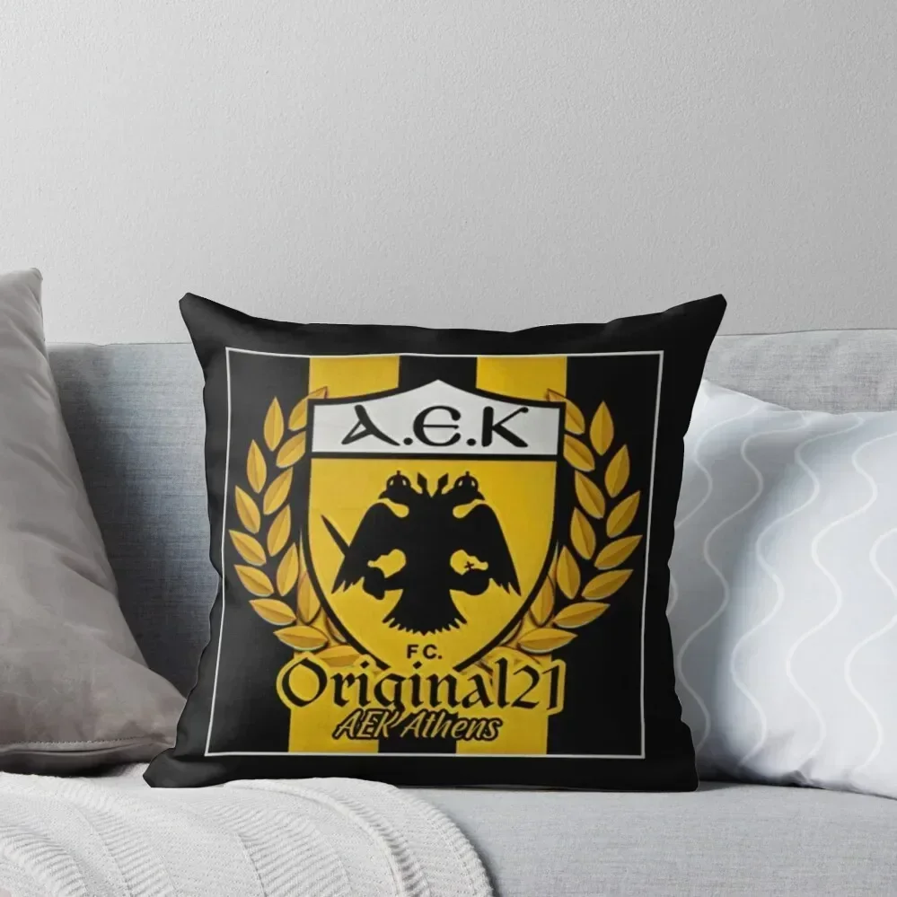 AEK ATHENS FC Throw Pillow Marble Cushion Cover christmas decorations for home 2025 pillow