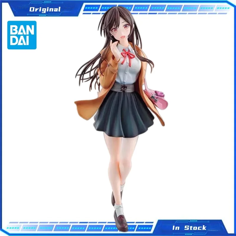 

В наличии Оригинальный BANDAI Kanojo, Okarishimasu ‌ Фигурка Чизуру Мизухара: Коллекционная настольная модель, аниме-фигурка, игрушка