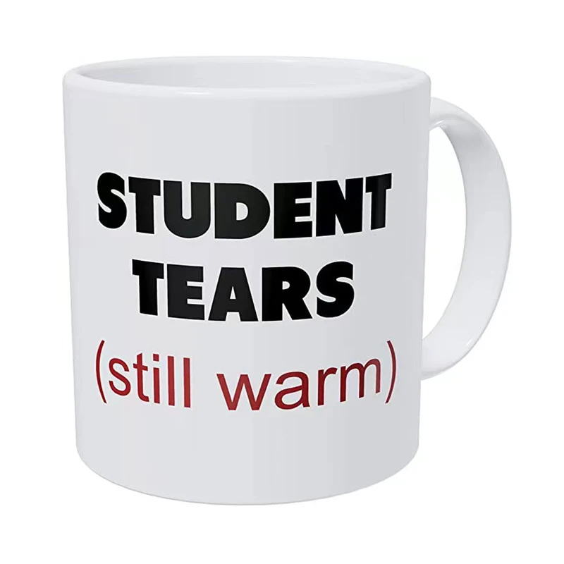 

College Student Mugs Man Tears Coffee Mugs, Teacher Mug, School Education Unicorn Cup, Papa Dad Drinkware Anniversary Gift