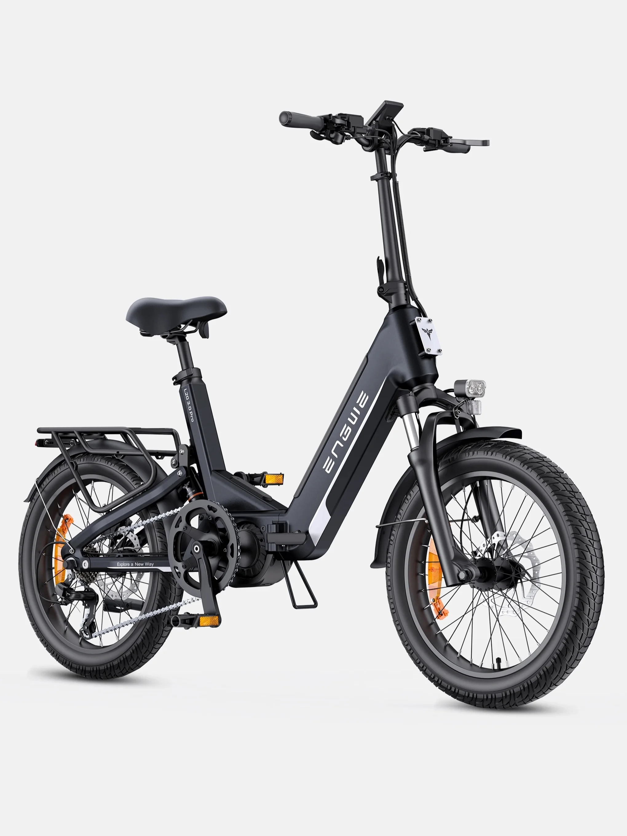 AliExpress ENGWE L20 3.0 Pro Electric Bike 250W 100Nm Mid-drive Motor, 48V 15Ah Battery, 160KM Range, Hydraulic Brakes E-Bike