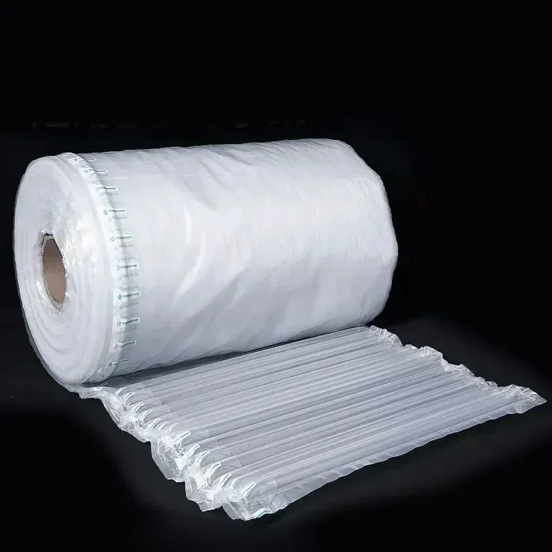 Bubble Column Coiled roll Material Cushioned Shockproof Packaging Bags Protect Fragile Items Logistics Package Inflatable Column