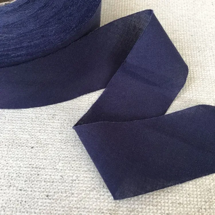 3cm 50 Meter Unfolded Cotton Bias Binding Tapes Patchwork Trim Covered Dresss-making Craft Upholstery Sewing Textile Webbing