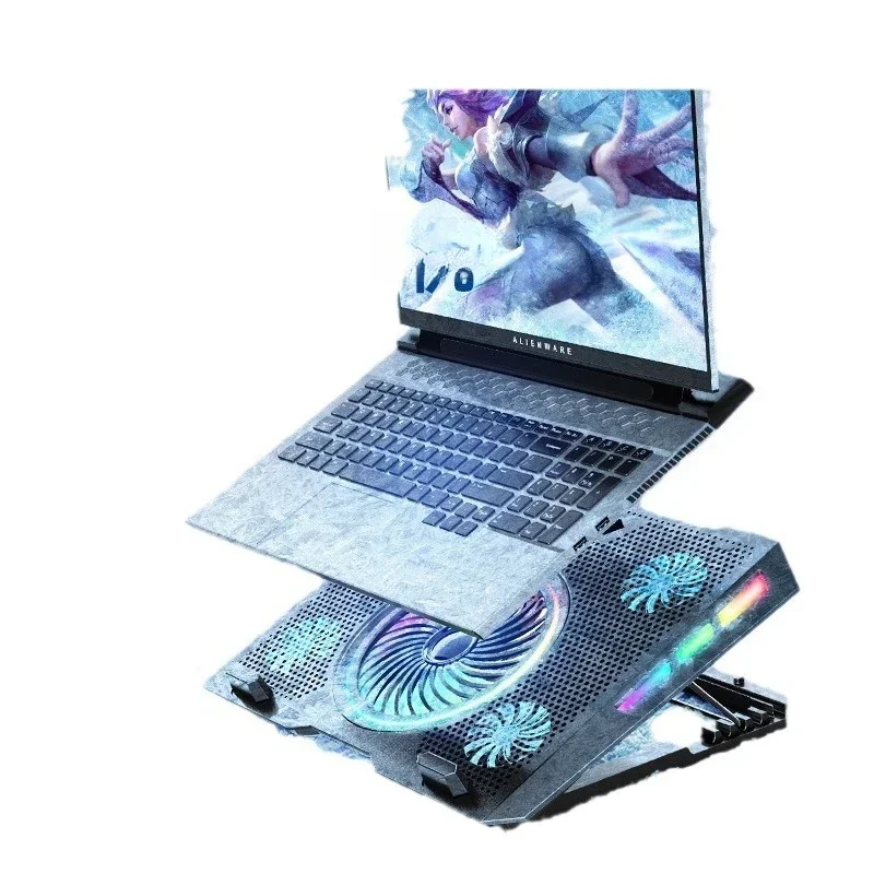 A13 laptop radiator, laptop base, bracket heat dissipation plate RGB computer bracket
