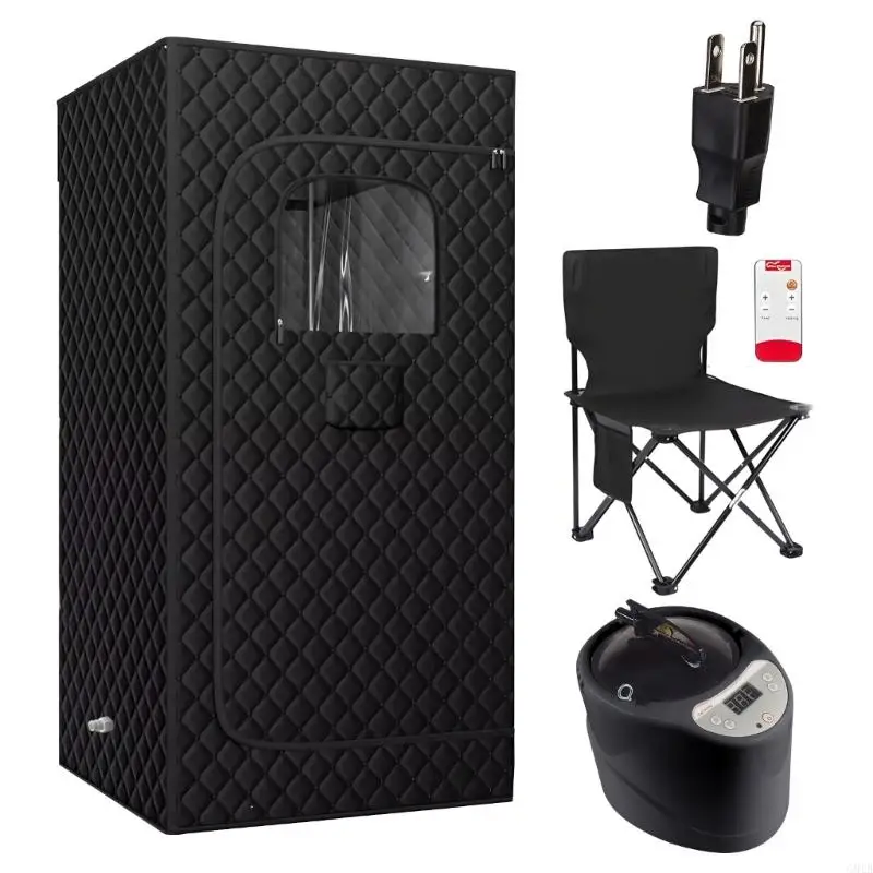 

G8TB Переносная домашняя паровая баня для отдыха и здоровья Гибкая изоляция Простая сборка 110 В Возможное использование