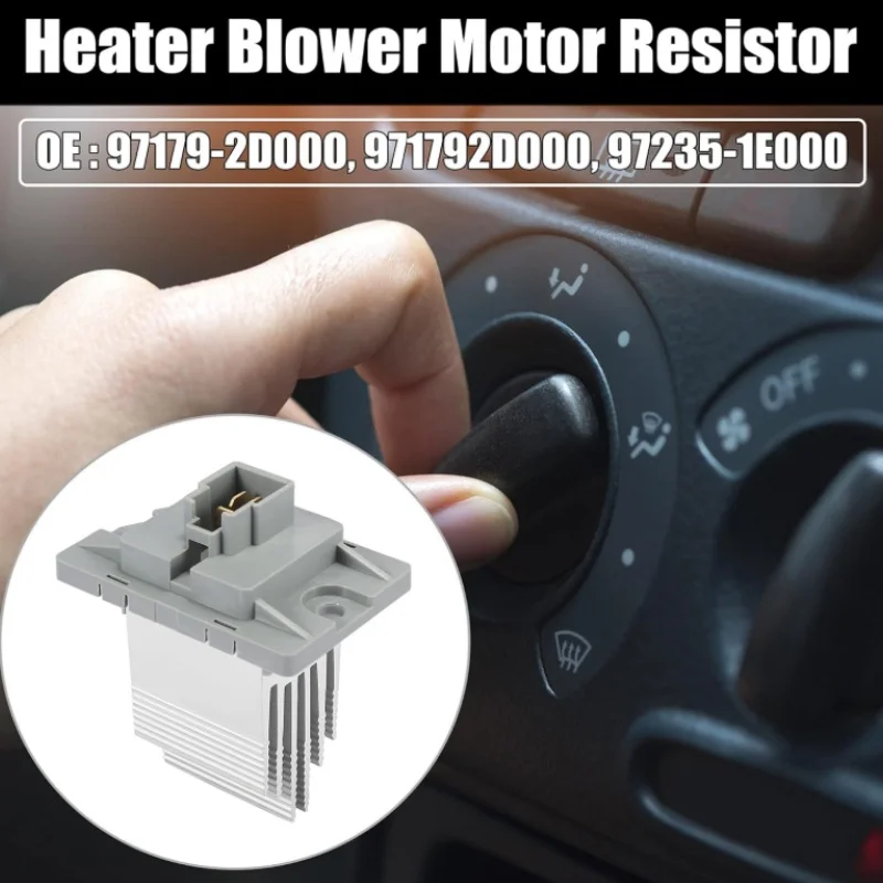 

Fan Blower Motor Resistor For 99-06 Hyundai Azera Genesis Sonata Equus Kia Optima 97179-2D000 9711138000,97235-1E000