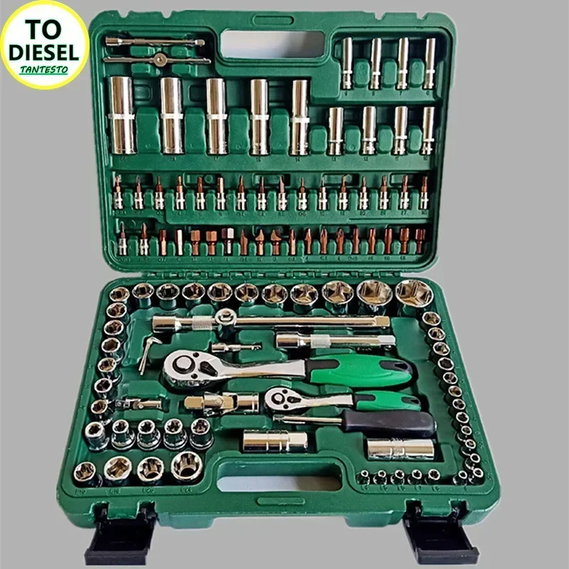 108PCS 72pins Diesel CRIN Injecotor Disassemble Repair Tool Automotive Tool Box