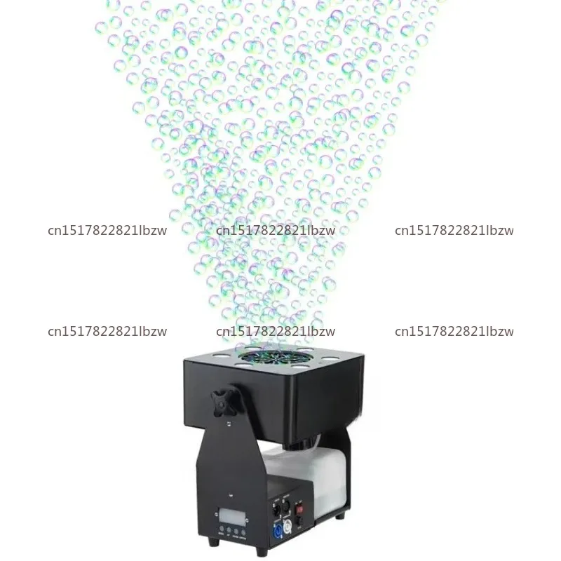 Bright Color Bubble Effect Mini Single Head Bubble Blower Fluid Free From & Remote Effect Bubble Maker