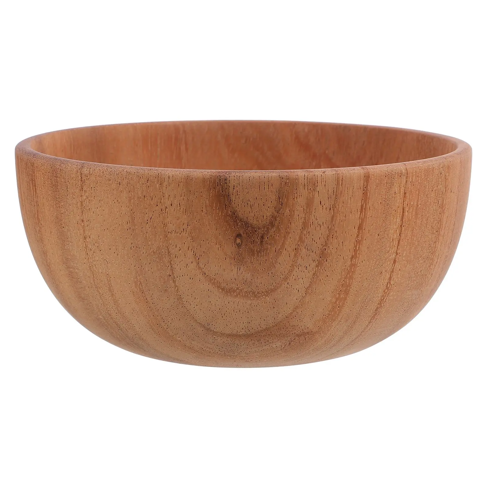 

Acacia Wood for Kitchen Fruit Bowl Wood Salad Fruit Decorative Wooden Home Small Decorative Bowl Use Portable Safe Round