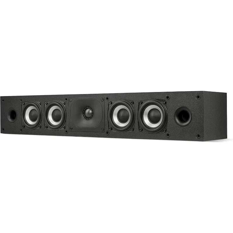 Slim Center Channel Speaker - Hi-Res Audio Certified, 3