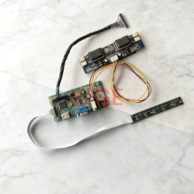Monitor Controller Drive Board Fit LTM220M1 LTM220M2 MT220WW01 M220EW01 LVDS 30-Pin 4-CCFL 1680*1050 1680x1050 HDMI+VGA DIY Kit