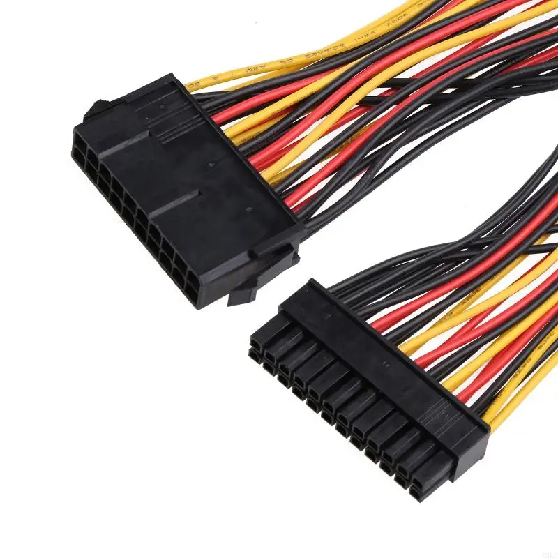 

A9LF 20-Pin Femle to 24-Pin Male ATX Female to Male Power Extension PSU Mainboard Power Extension Adapter Cable