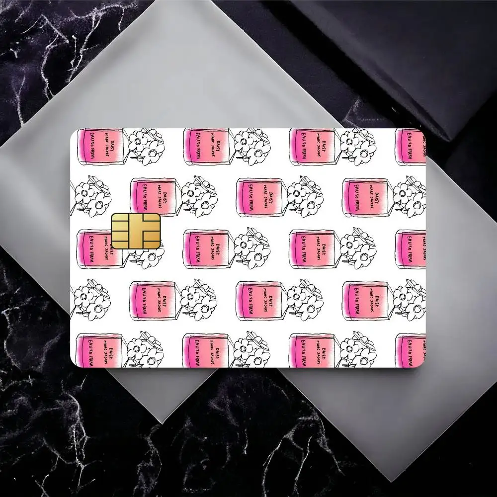 Fashion M-Marc Jacobs Credit Card Skin Stickers for Bank Card Bus Metro Card Sticker Waterproof Gift