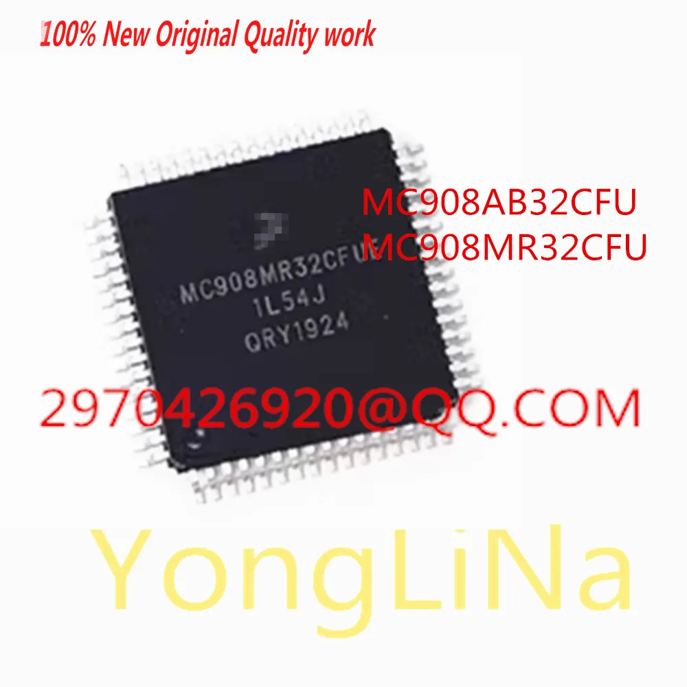 100% New IC Chips 1Pcs  QFP MC908AB32CFU MC908MR32CFU