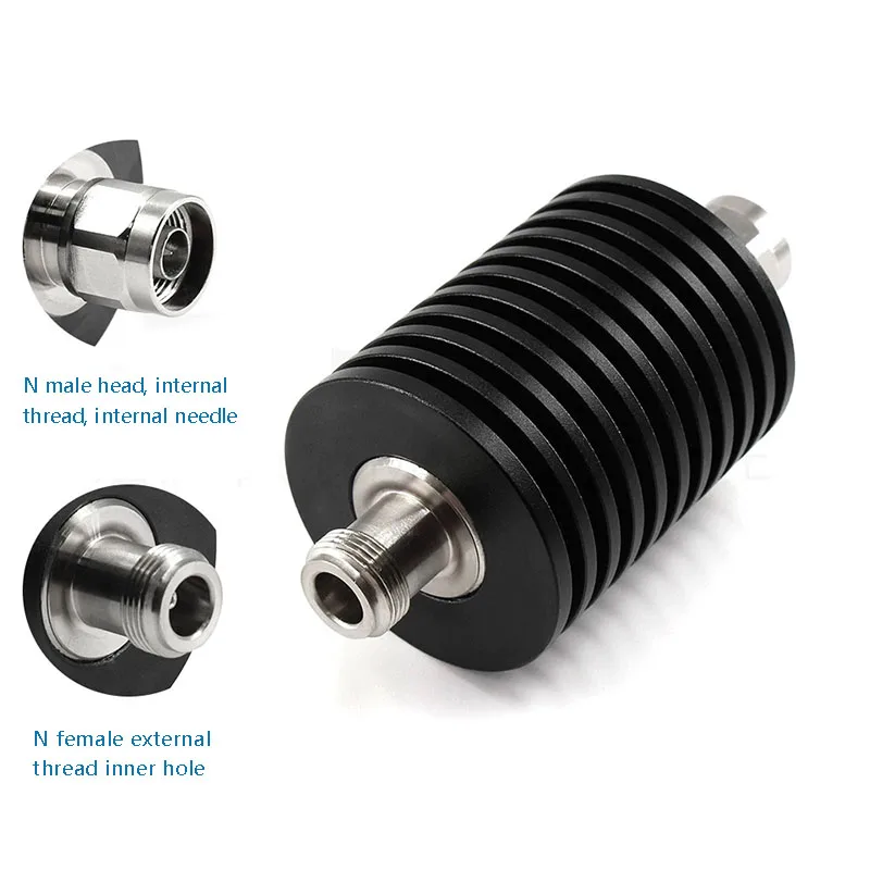 Attenuatore fisso RF tipo N 50W 4GHz N-JK connettore maschio e femmina attenuatore fisso 10/20/30/40dB