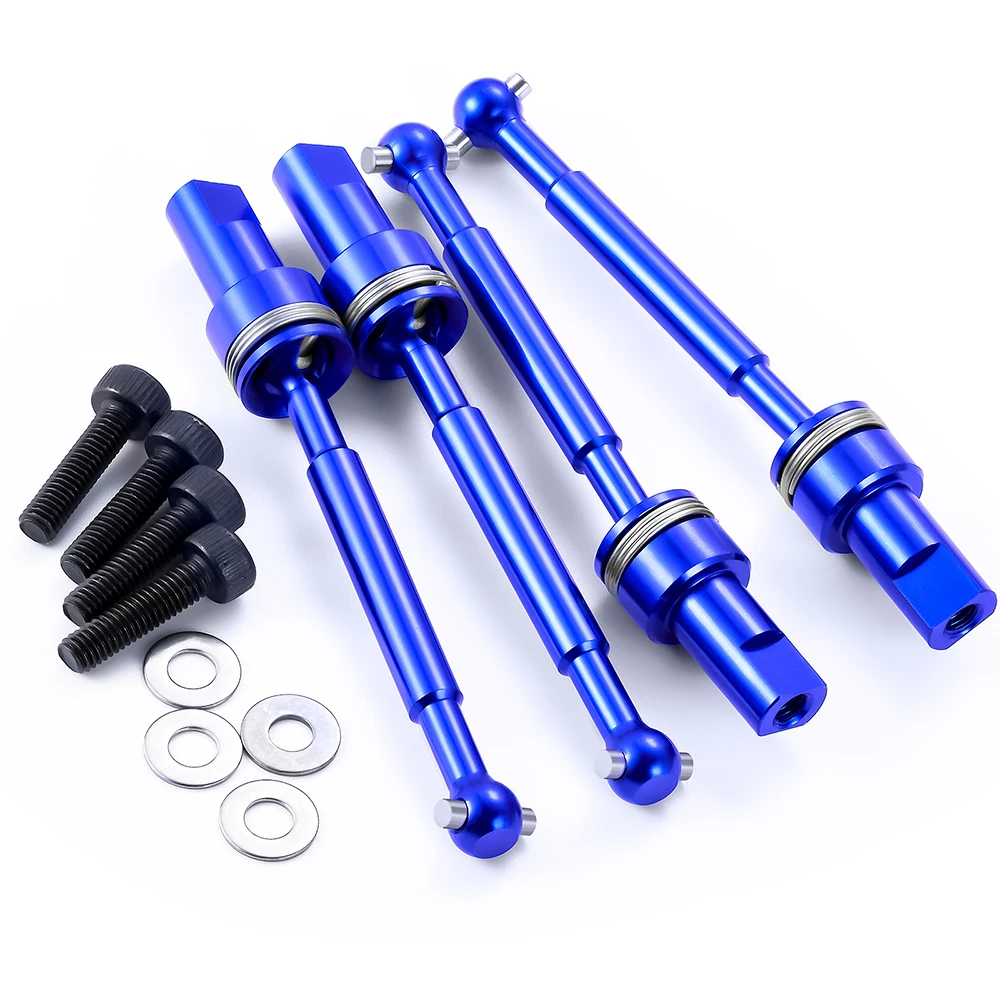 AXSPEED Aluminum Alloy / Steel CVD / Hex Adapters Conversion for 1/18 Traxxas Latrax Teton RC Car Upgrade Parts Accessories