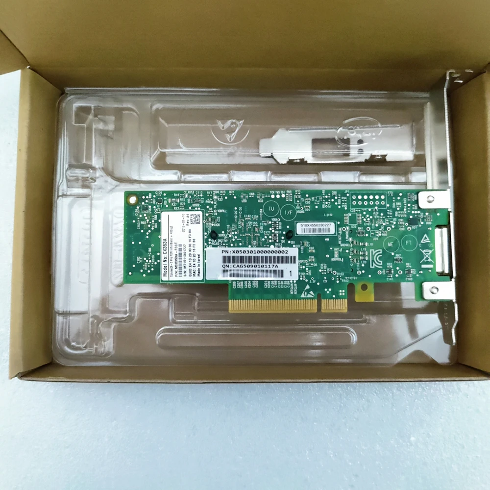 Network Card NIC CX353A MCX353A-FCCT ConnectX-3 Pro FDR IB 40/56GbE Single Port