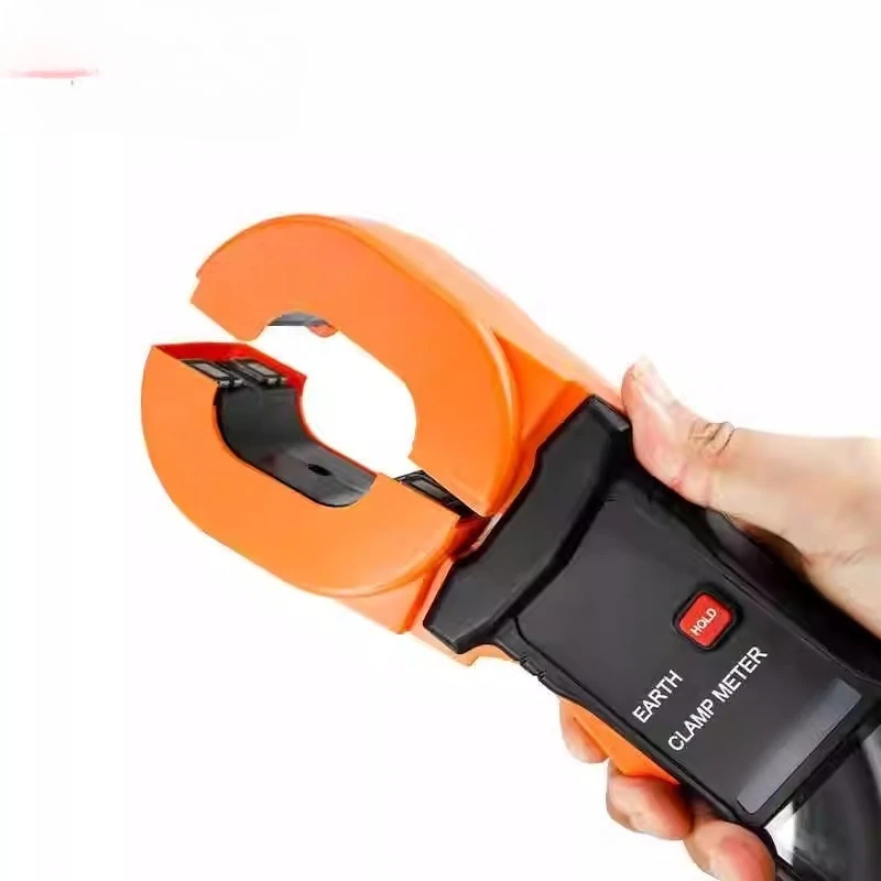 VC6410 +/VC6412A Klemmtyp Erdungswiderstandstester Digitalanzeige Hochpräziser Blitzschutz Erdungswiderstand