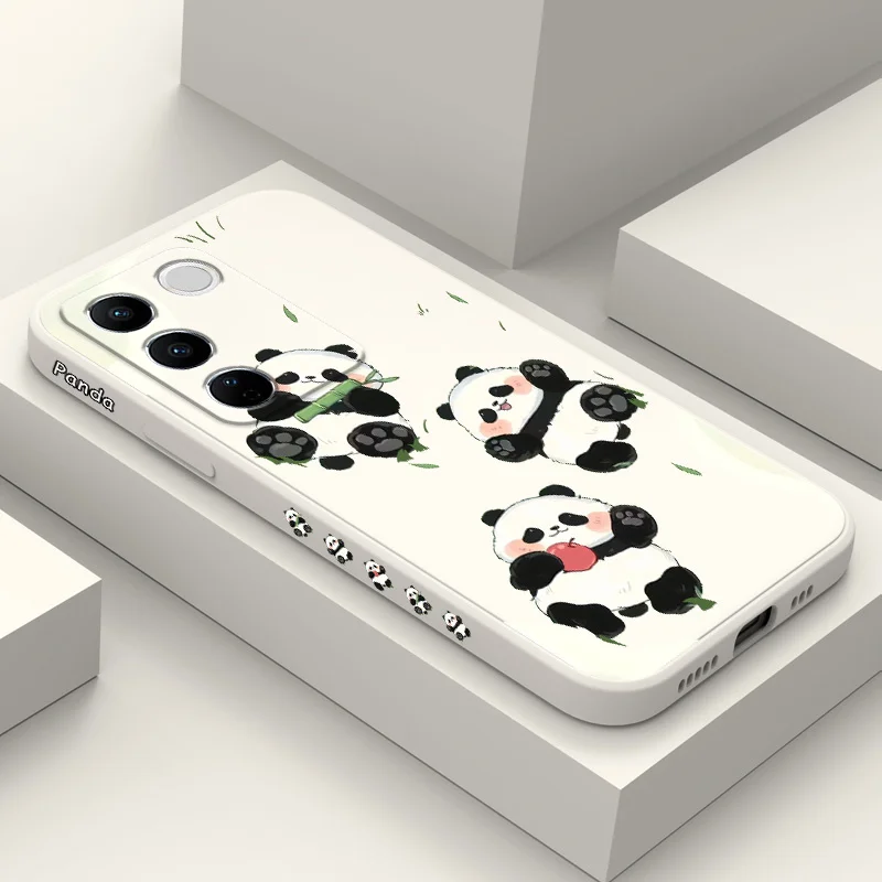 

Grass Panda Phone Case For VIVO V30 V29 V29E V27 V27E V25 V25E V23 V23E V21 V20 Y20 Y12 Y21 Y22 Y50 Y35 Y76 Y36 Pro 4G 5G