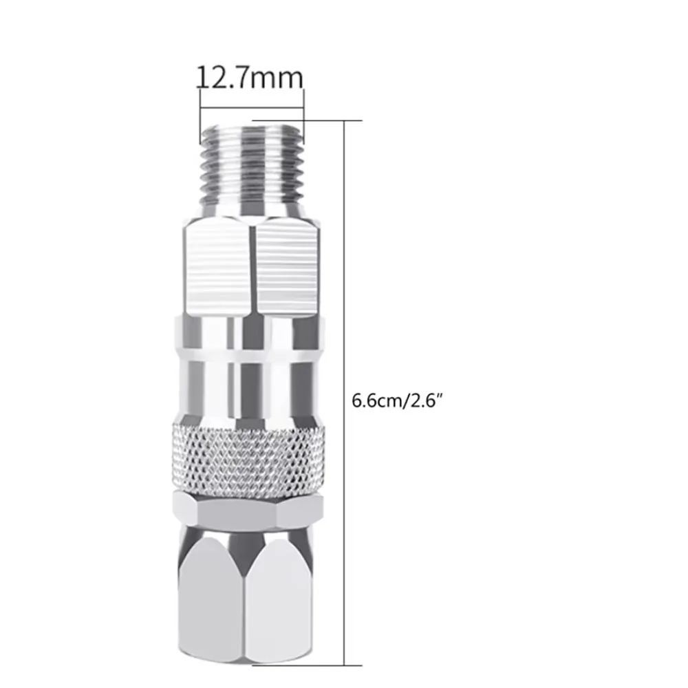 Pistola a spruzzo ad alta pressione airless universale da 1/4 3/8 pollici in acciaio inossidabile Giunto girevole per tubo flessibile di alta qualità per spruzzatori di vernice ﻿