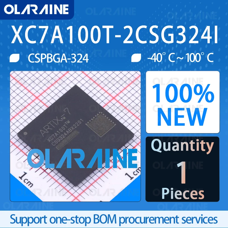 XC7A100T-2CSG324I CSPBGA-324 FPGA - Field Programmable Gate Array IC chip circuit controller olaraine