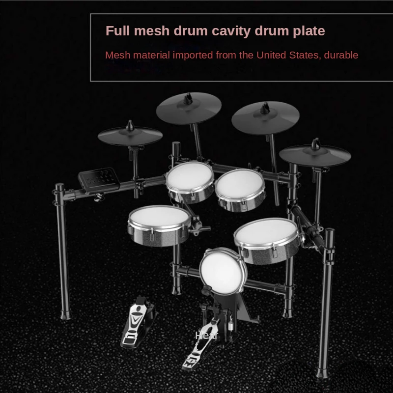 Digital Electronic Drum Set Professional For Adults Battery Electronic Drums Musical Instrument Estrumentos Musicais Drum Module