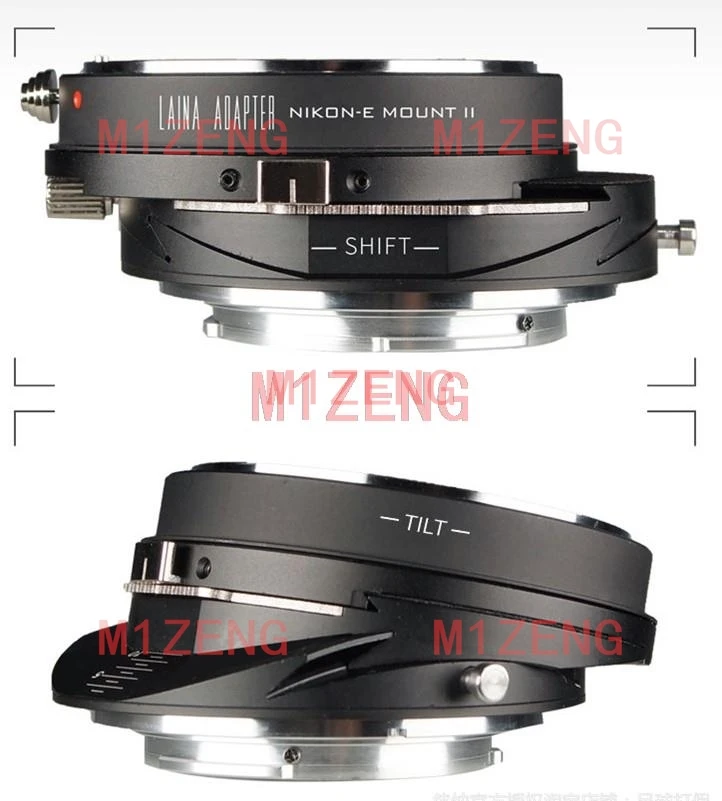 Anillo adaptador de lente Tilt&Shift para lentes Nikon AI F a cámaras Sony E FE Mount NEX A7 A7II A7III A7IV A9 A1 A6700 ZV-E10 ZV-E1
