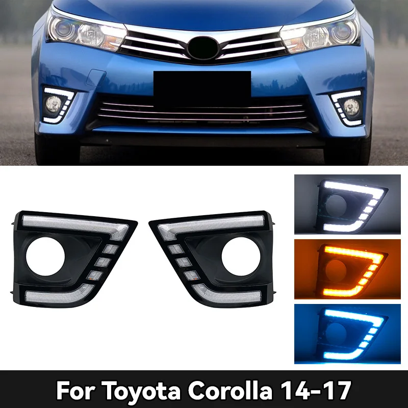 

Светодиодные дневные ходовые огни (DRL) для Toyota Corolla 2014-2017 гг.