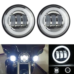 4.5“ 4 1/2 inch Motorcycle LED Fog Passing Auxiliary Light for Harley Classic Road King 4.5Inch LED Fog Light