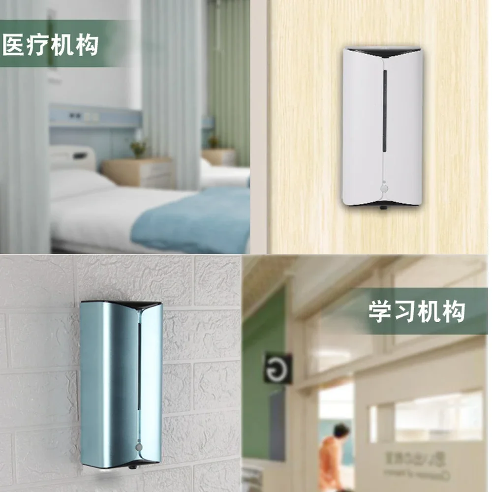 Liquid Soap Dispenser 600ML Wall Hanging Infrared Automatic Intelligent Sensor Induction Touchless Hand Washing Disinfection Mac