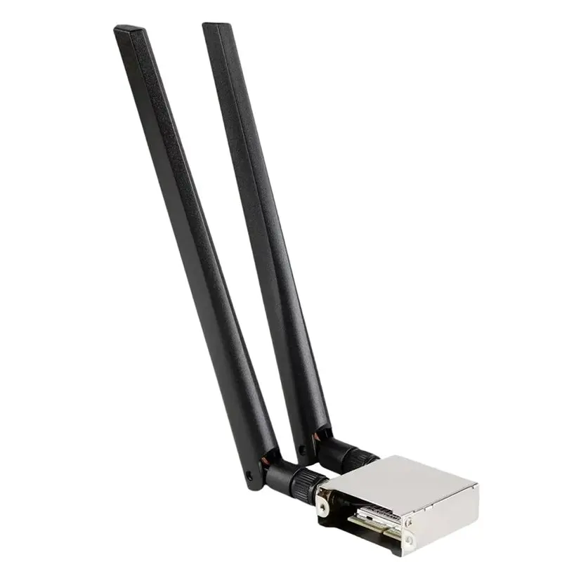 

Беспроводная сетевая карта AU61-Wifi 6E M.2 2.4ГГц, беспроводной Bluetooth 5.2 для материнских плат B760 B350 B450 B550 B650