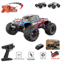 MJX 16208/16209/16210 RC Car 2.4G 4WD Remote Control Off-Road Vehicle Brushless High-Speed Racing Climbing Crawler 2S 3S Battery