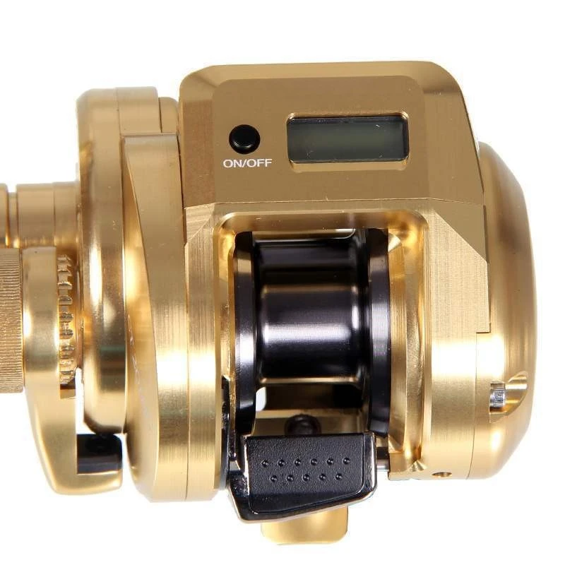 

18/24 Drum OCEA CONQUEST CT Digital Display Iron Slow Roller Fishing Wheel