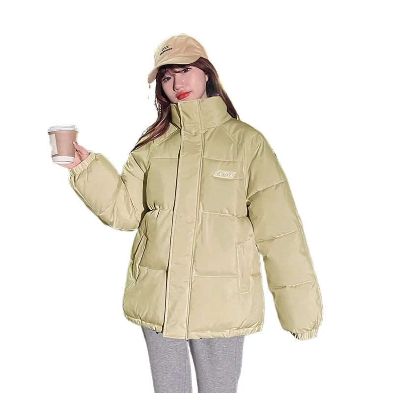 Klein Blue Down Cotton Clothes Women's New Cotton Jacket Winter Loose Large Coat Generation