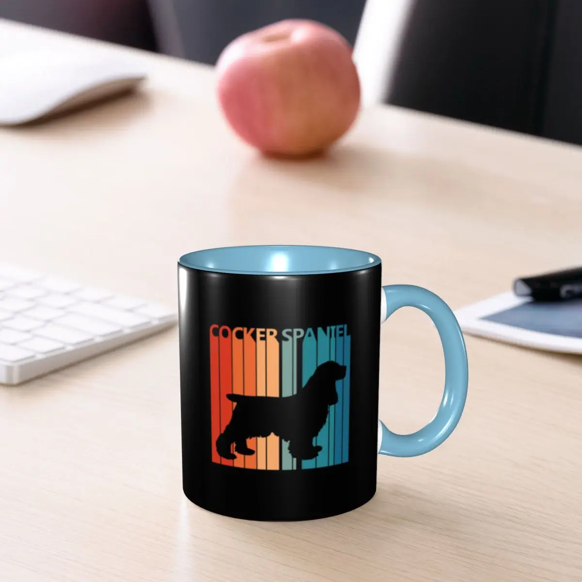 Vintage Cocker Spaniel Owner Gift Mug Funny Ceramic Coffee Cups Tea Mugs Milk Cup Drinkware Gift for Friends