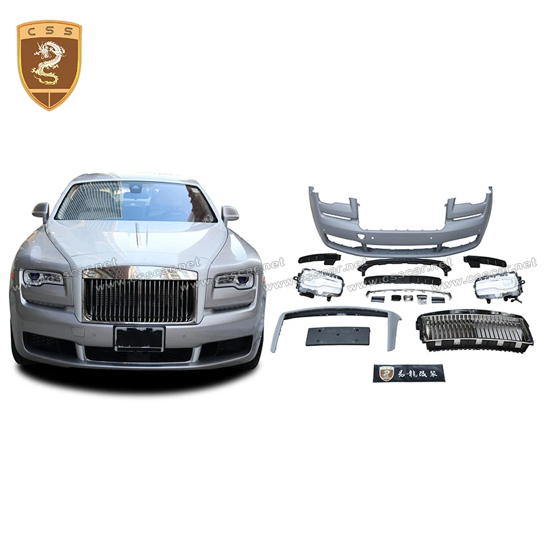 PP Bodykit For Rolls Royce Ghost Old to New to 3 Generation Bumper Headlight Upgrades Car Accessories Parts