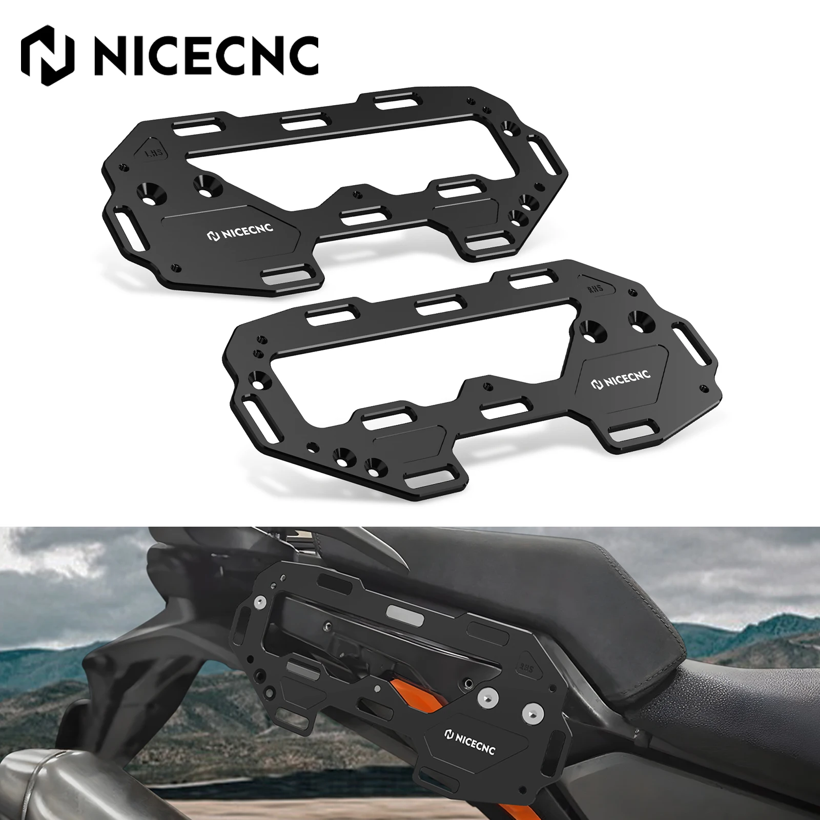 

For 2021-2023 KTM 1290 Super Adventure R/S Side Luggage Rack Carriers Pannier 1290 Super Adventure R 1290 Super Adventure S